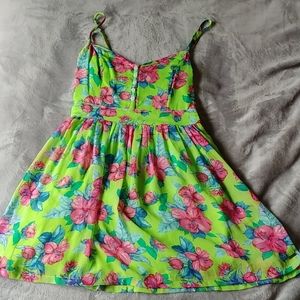 Hollister Floral Print Dress